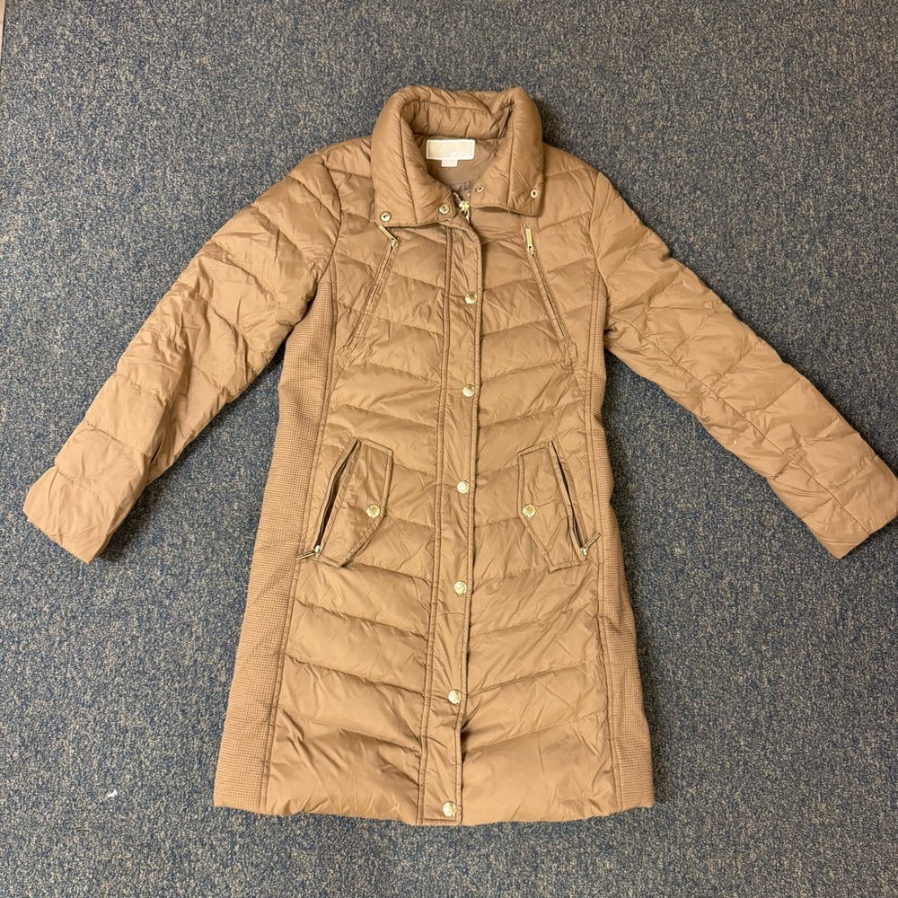 Michael Kors Long Puffer Coat